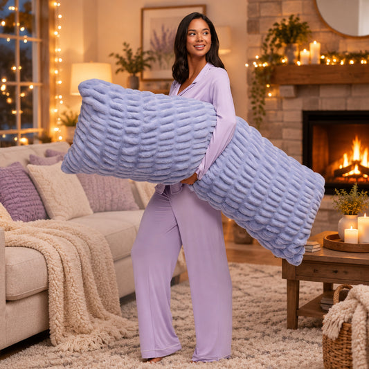 Comfrt | Dreamer Full Body Pillow | Plush Body Pillow with Removable Machine-Washable Cover